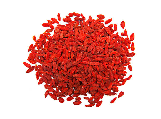 Goji berries Goji berries isolated on the white background fang xiang stock pictures, royalty-free photos & images