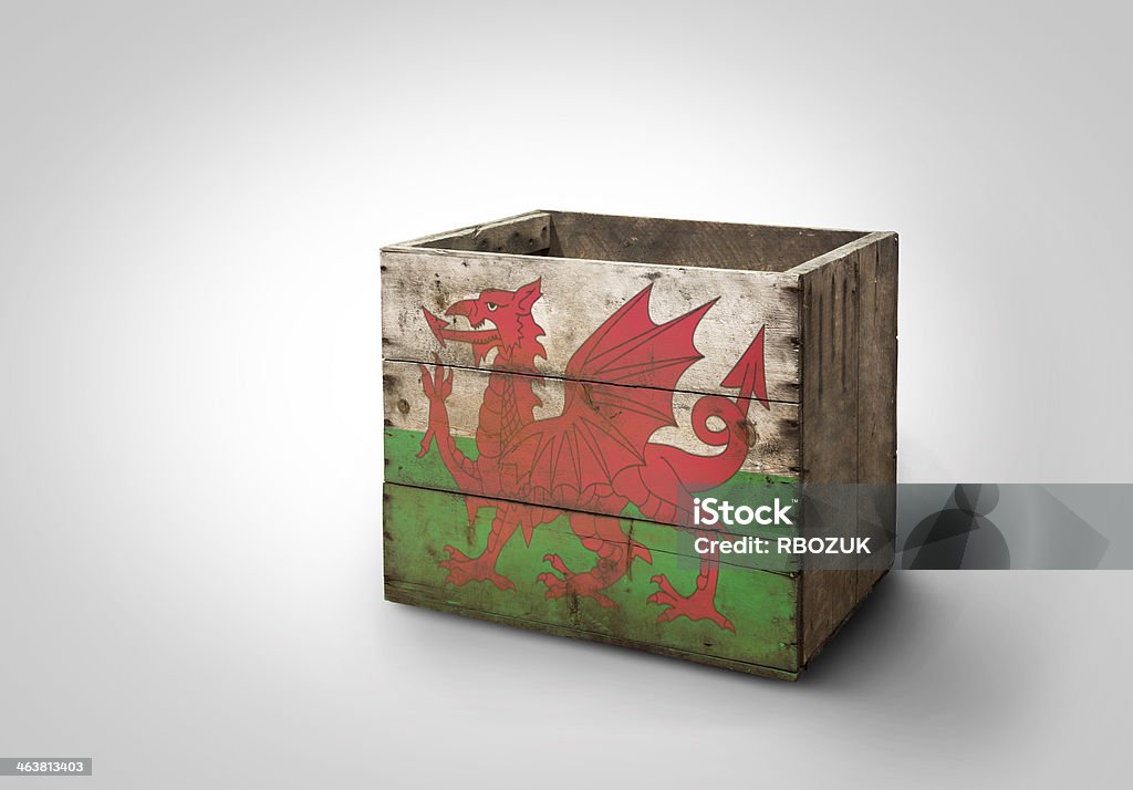 Box of Wales - Lizenzfrei Abschicken Stock-Foto