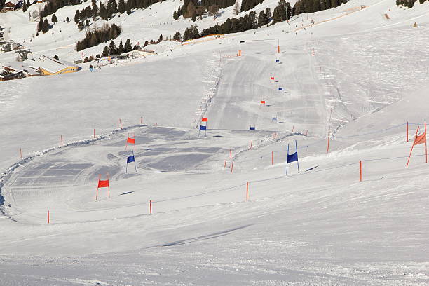 istock Perfectly groomed slopes 463815179