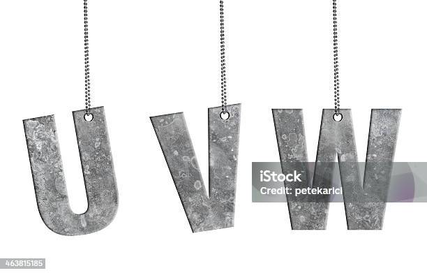 Hanging Iron Alphabet Stock Photo - Download Image Now - Nameplate, Office, Alphabet
