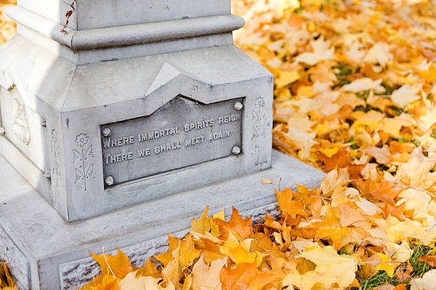 istock Grave in the Autumn 463816223