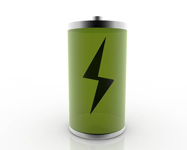 istock green battery call and energy sign on isolate background 463827105