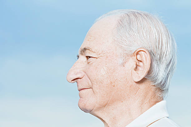 istock Profile of a senior man 463833471