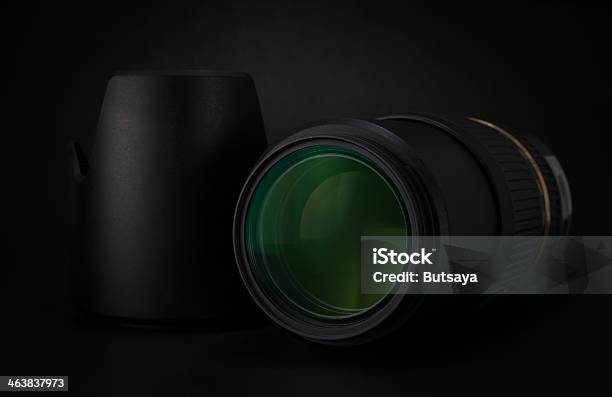 Camera Len Filter Hood And Lens Cap Stock Photo - Download Image Now - Activity, Aperture, Art