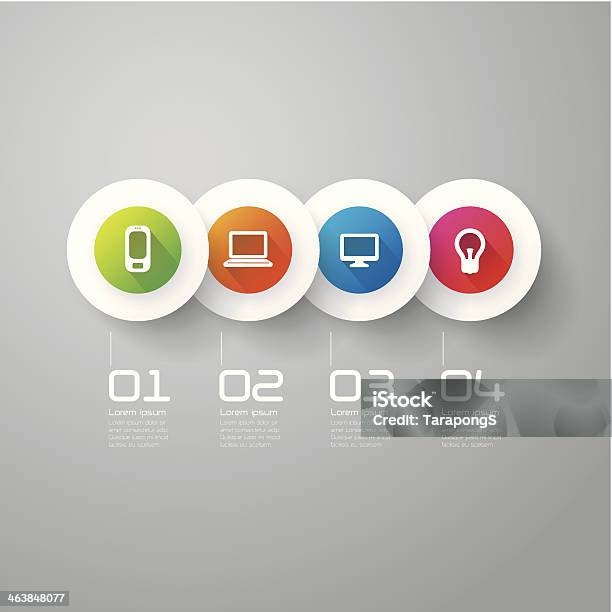 Infographics Vector Design Template Stock Illustration - Download Image Now - Abstract, Art Product, Brochure