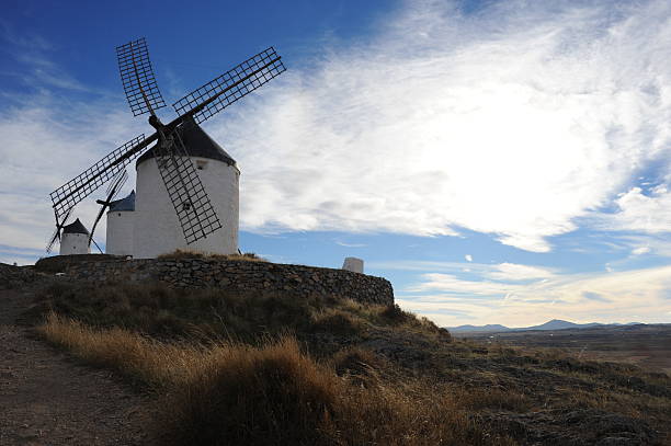 istock WINDMILLS IN LA MANCHA - SPAIN 463854695
