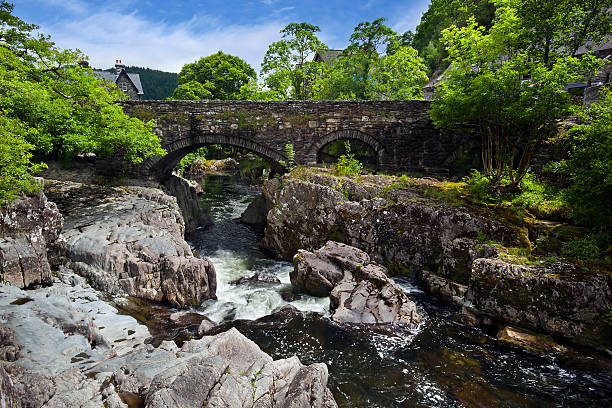 istock Pont-y-Pair Bridge and River Llugwy in Betws-y-Coed 463870155