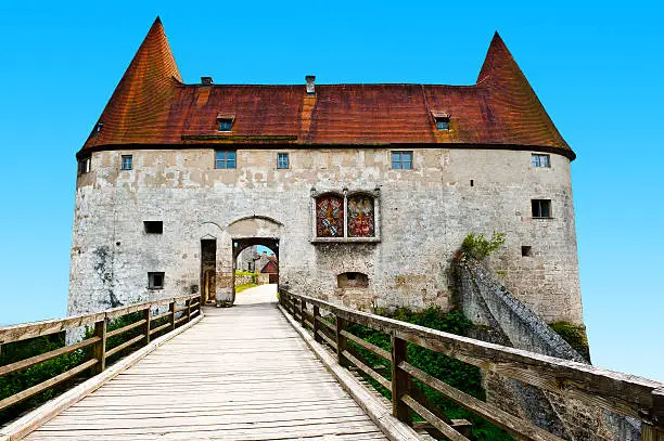 Fortress in the Bavarian Town of Burghausen