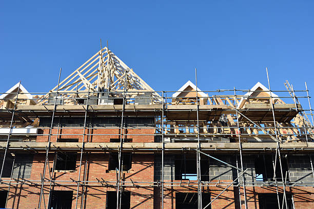 istock large residential building being constructed 463874747