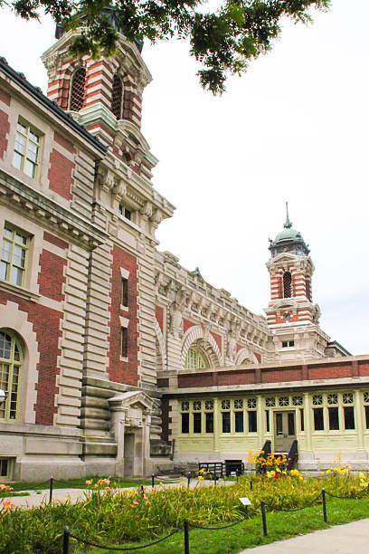 istock Ellis Island building, New York 463875415