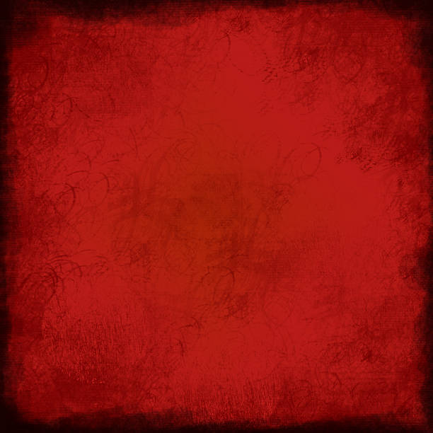 istock Grungy red background paper with dark edge XLarge 463886441