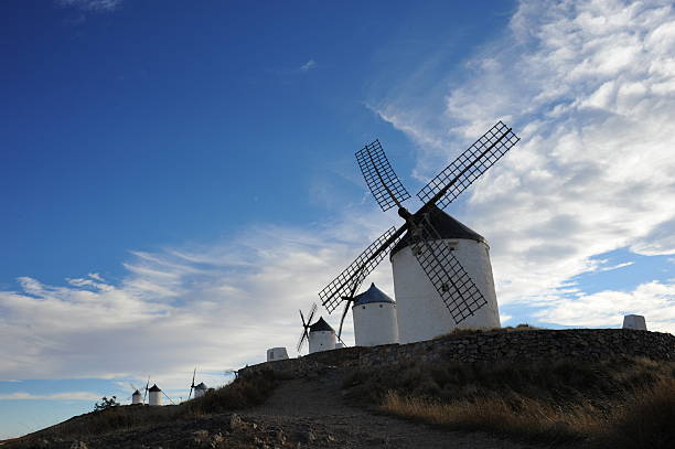 istock WINDMILLS IN LA MANCHA - SPAIN 463891223