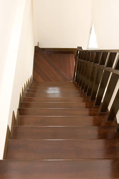 istock Wooden staircase 463933323
