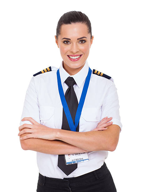 istock beautiful female airline pilot 463945213