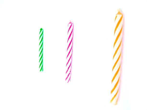 istock Colorful birthday Candles on isolated background 464026137