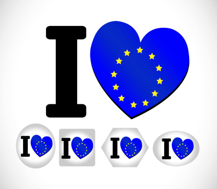 European union flag idea design