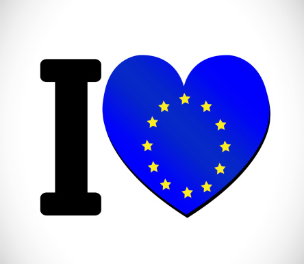 European union flag idea design