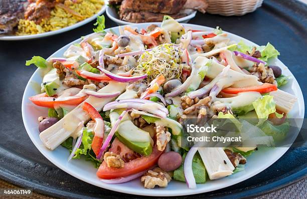 Avocado And Hearts Of Palm Salad Stock Photo - Download Image Now - Palm Heart, Salad, Avocado