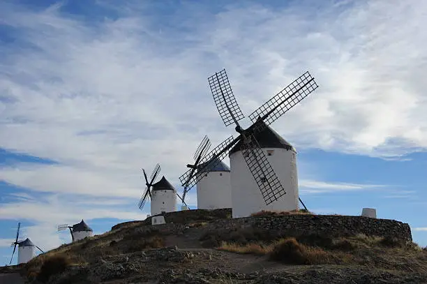 Photo of WINDMILLS IN LA MANCHA - SPAIN