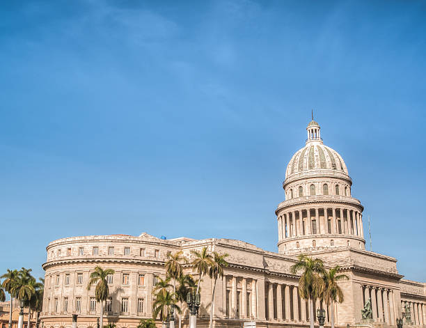 istock Cuba Old Havana with the Capitol 464072287