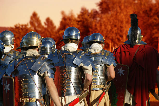 istock Legionary soldiers 464075809