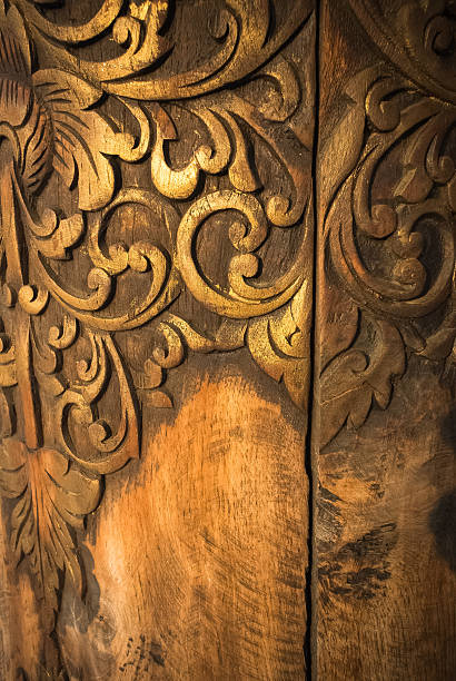 istock Abstract wood sculpture,THAILAND 464080787