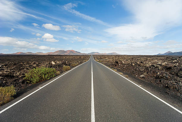 istock Road to Timanfaya National Park 464081153