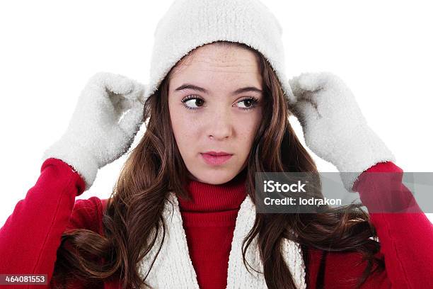 Winter Stock Photo - Download Image Now - Adult, Brown Hair, Casual Clothing
