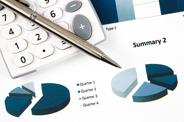 istock Showing business and financial report 464087815