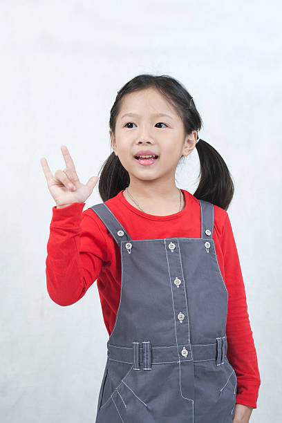 istock Sign language mean I Love U 464094711