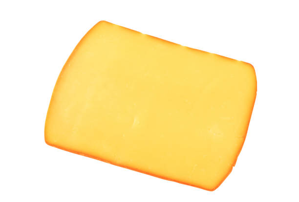 istock Slice of smoked cheese 464096073