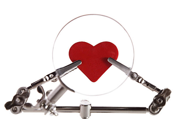 istock Heart Under The Loupe 464104787