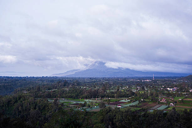 istock Sinabung volcano, Sumatra, Indonesia 464106041