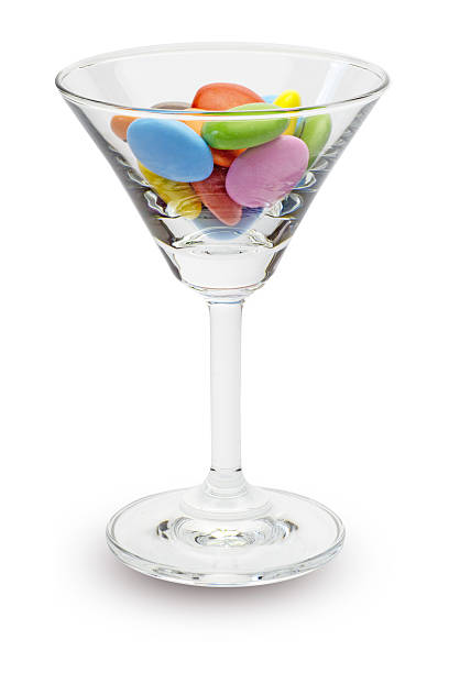 istock Chocolate Candy in the cocktail glass 464153479