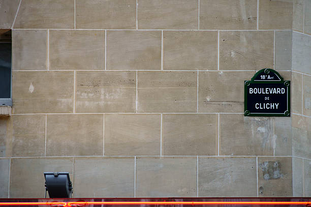 istock Street sign in Paris 464153707