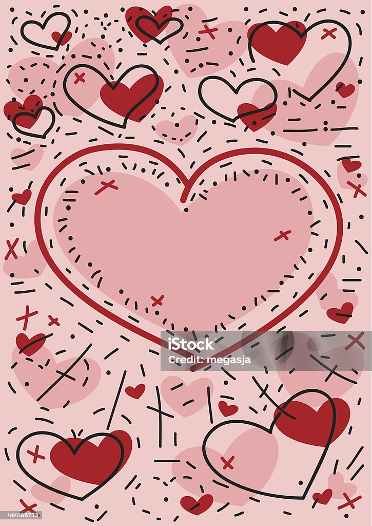 background of hearts Abstract holiday background of hearts Abstract stock vector