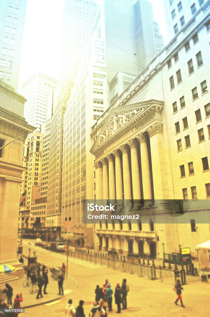 Wall Street - Foto de stock de Wall Street royalty-free