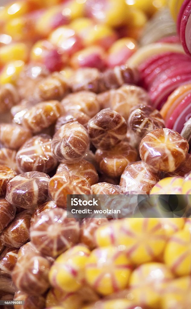 candy collection assortment of bon-bons Circle Stock Photo