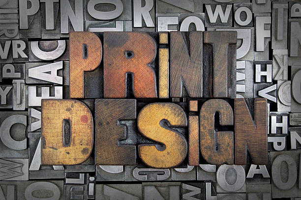 Print Design stock photo