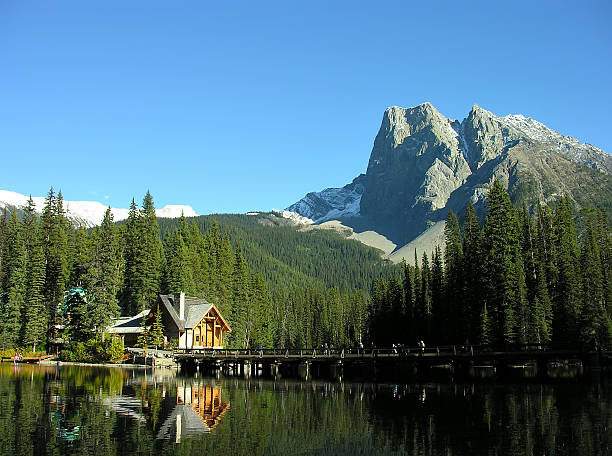 istock Mount Burgess and Emerald Lake, Yoho National Park, Canada 464219171