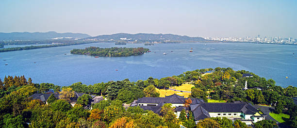 istock Hangzhou West Lake Panorama 464229505
