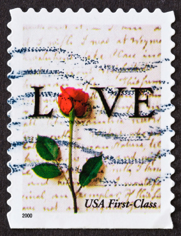 A United States postage stamp from 2000 on the popular theme \