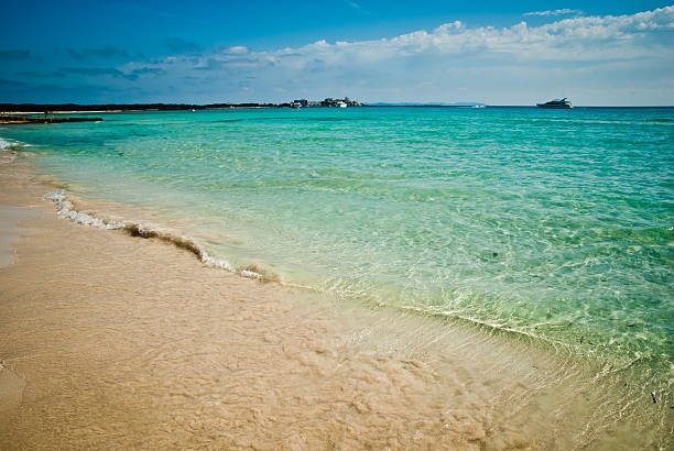 A nice beach in Palma de Majorca called \