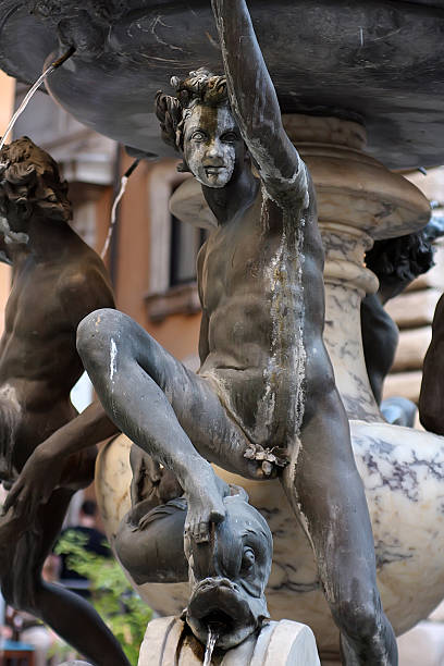 istock Fountain of turtles in Rome 464255189