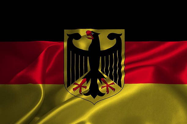 Germany flag stock photo