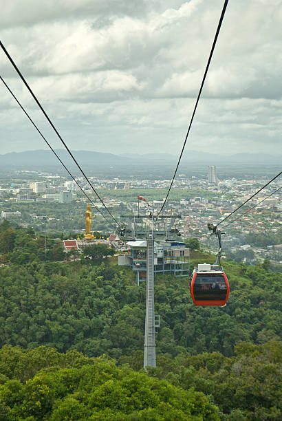 istock Cable Car at Hatyai Park , Hat Yai , Thailand 464268639