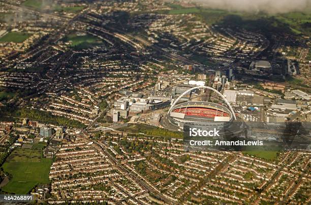 Wembley Stadium Aerial View Stock Photo - Download Image Now - Wembley Stadium, Wembley, Stadium