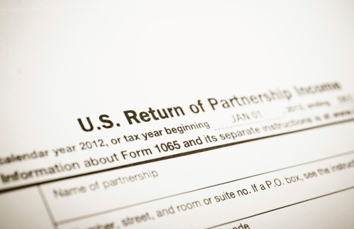 business documents and tax forms in the close up photo