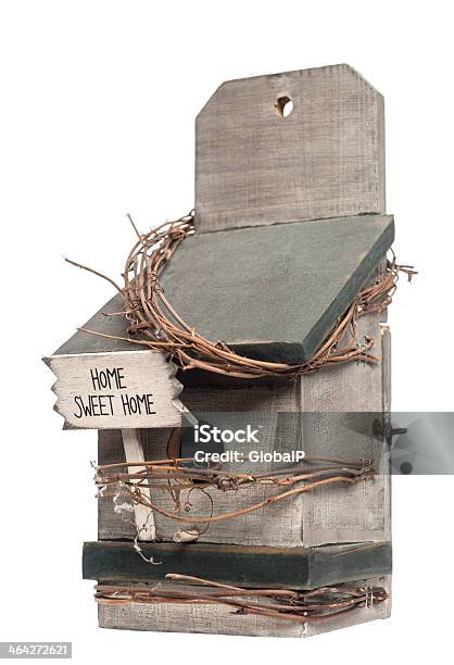 Birdhouse Isolated On White Stock Photo - Download Image Now - Animal Nest, Bird, Birdhouse