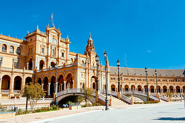 istock Spanish square in Seville 464275167